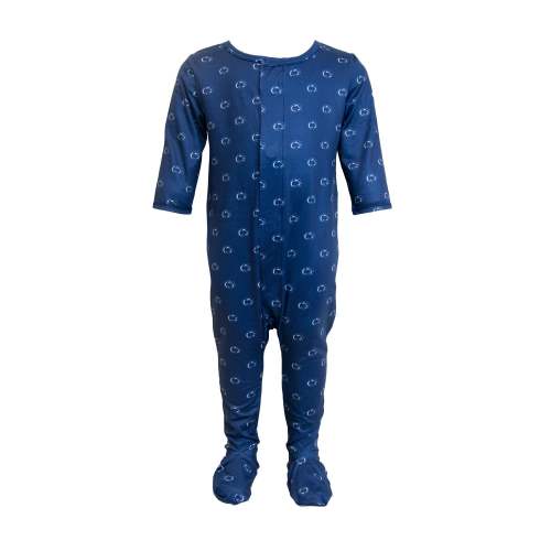 Penn State Infant Magnetic Mini Logo Footie 6-12 months