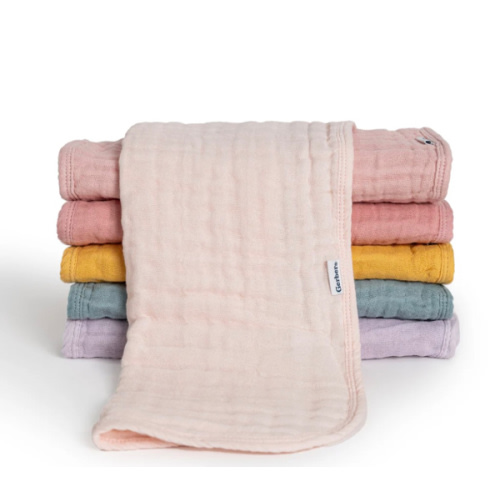 6-Pack Baby Girls Pastel Rainbow Muslin Burp Cloths – Gerber Childrenswear