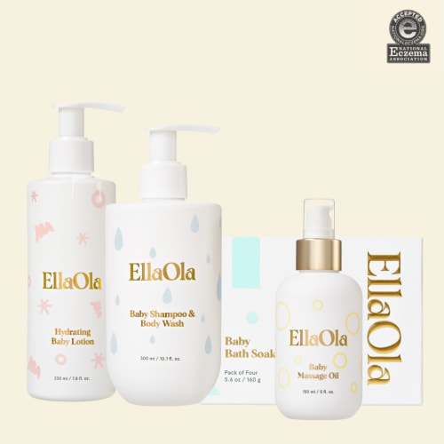 EllaOla Baby Eczema Hydration Bundle
