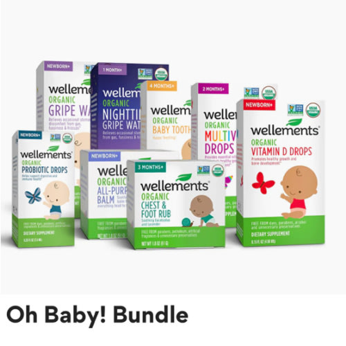 Wellements Organic Bundle Set for Newborn Babies