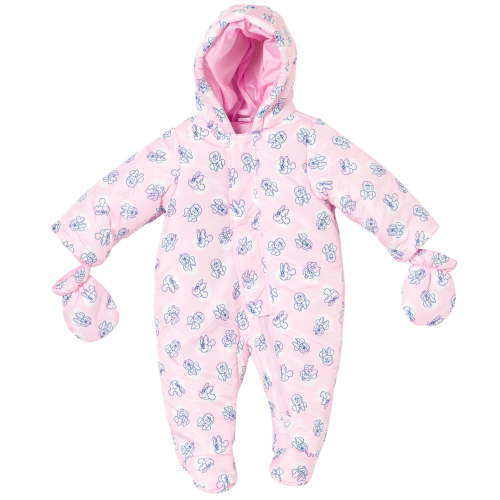 Disney Minnie Mouse Newborn Baby Girls Outerwear Pram Suit Newborn to Infant