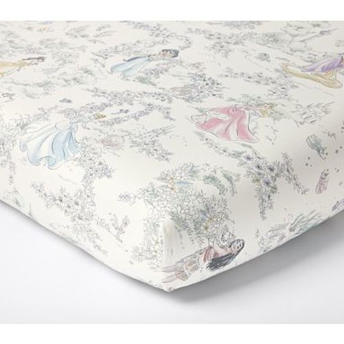 Organic Disney Princess Heritage Crib Sheet , Multi