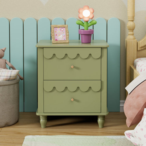 Charlton Home® Dorlan 19.7“W Cute Cloud shape Nightstand & Reviews | Wayfair