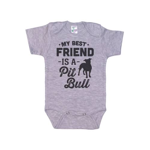 Pit Bull Onesie®, My Best Friend Is A Pit Bull, Newborn Pit Bull, Baby Pit Bull Outfit, Pit Bull Apparel, Infant Pit Bull Romper, Pit Bull