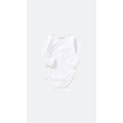 Basic Organic Cotton Romper - White