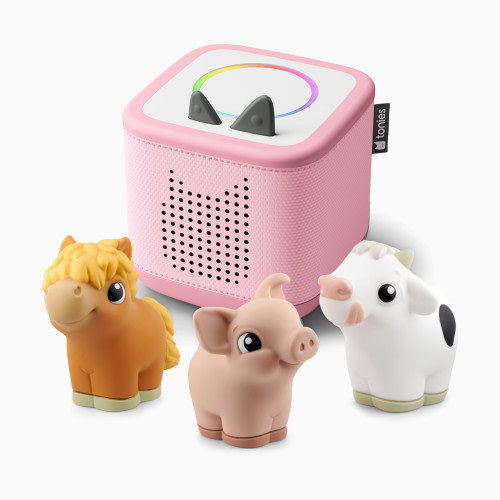 tonies Toniebox 2 Starter Set, My First Tonies 1+ - Cloud Pink
