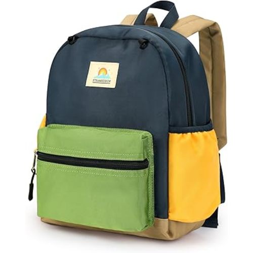 STEAMEDBUN Toddler Backpack for Boys 2-4: Kids Backpack Boys Girls - Preschool Kindergarten Daycare Backpacks - 12 inch