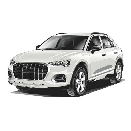 Audi Q3 SUV 2nd Generation Car Window Shades (2018-Present) - Snap Shades