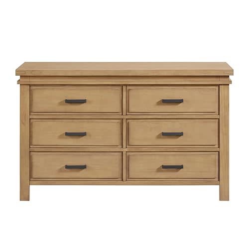 Soho Baby Mystic 6-Drawer Dresser, Honey Wood