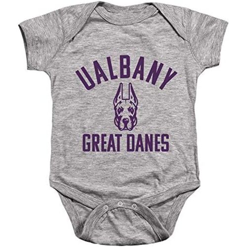 University at Albany Official One Color Ualbany Logo Unisex Infant Snap Suit for Baby