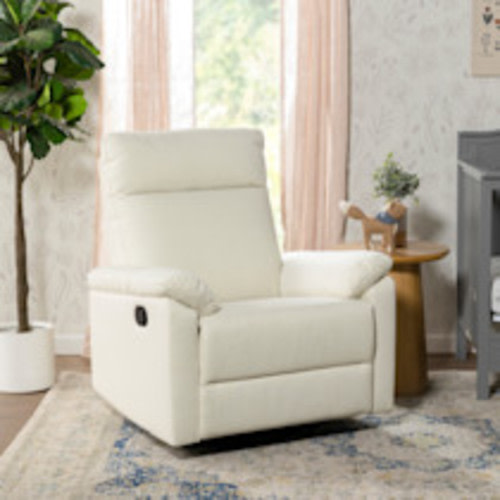 daVinci Suzy Manual Recliner and Swivel Glider - Vanilla
