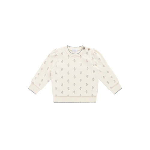 Organic Cotton Monroe Sweatshirt - Rachelle Blue Fox – Jamie Kay USA