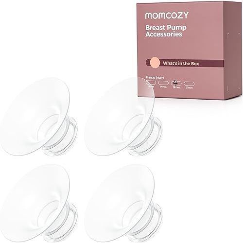 Momcozy M5| M6| M9 Original Replacement Accessories, Inserts 19mm, 4 Pack