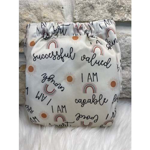One Size Pocket "Affirmations"-In Stock