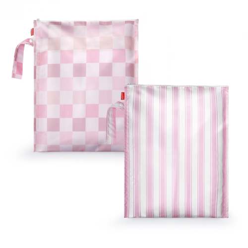 Wet Dry Bag Set 2 Pack - Pink Picnic