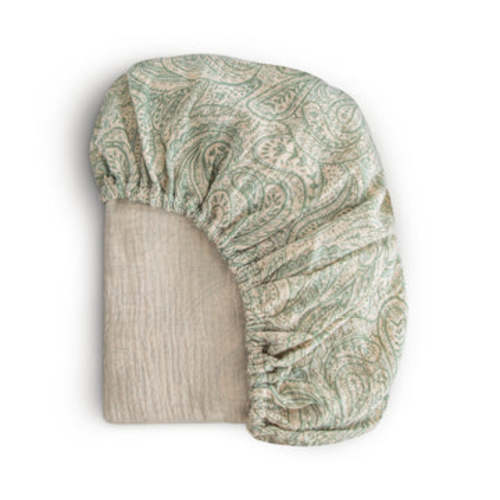 Mushie Extra Soft Muslin Crib Sheet