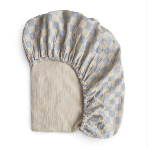 Mushie
Extra Soft Muslin Crib Sheet