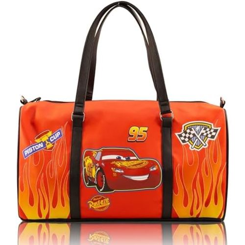 Stitch, Minnie, Mickey, Pooh, Harry Potter, or Jack Skellington 16" Leather Mini Travel Bag, Duffle Bag, Overnight Bag
