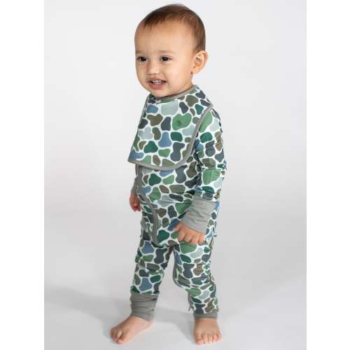 Convertible Zip Pajamas - Pebble Camo (OFC) – Goosies