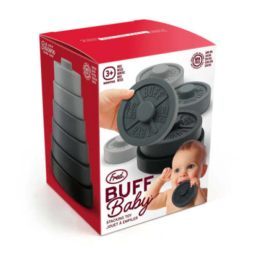 Buff Baby Weight Plate Stacker - Nothing Too Fancy