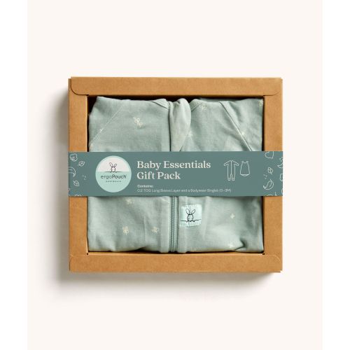 Baby Essentials Gift Pack Sage (Romper & Singlet) – ergopouch US