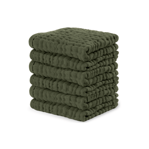 Muslin Washcloths - Pack of 6