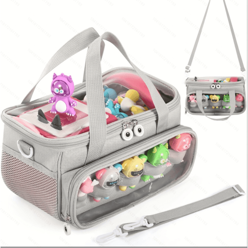 Carrying Case for Toniebox, Storage Carrier Bag for Tonie Characters with Shoulder Strap and Handle