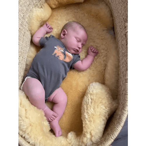 100% Organic Sheepskin Sleep & Play Mat