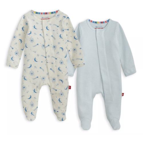 Unisex Cotton Footie Two-Pack Bundle - Baby