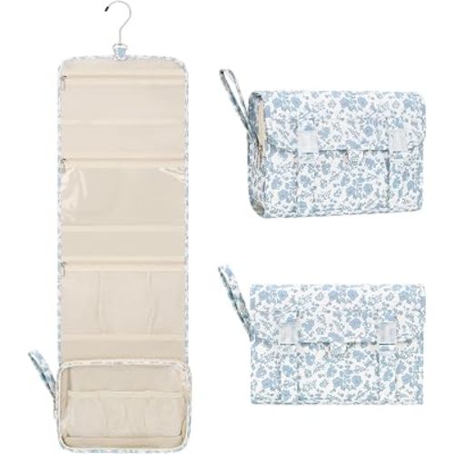 Relavel Hanging Toiletry Bag, Travel Toiletries Bag with Hanging Hook