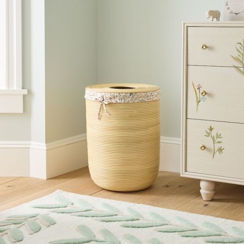 Joseph Altuzarra Spiral Rattan Hamper