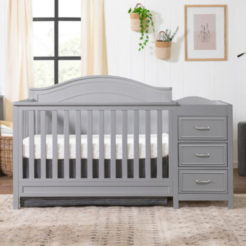 DaVinci Charlie 4-in-1 Convertible Crib and Changer with Storage | Wayfair