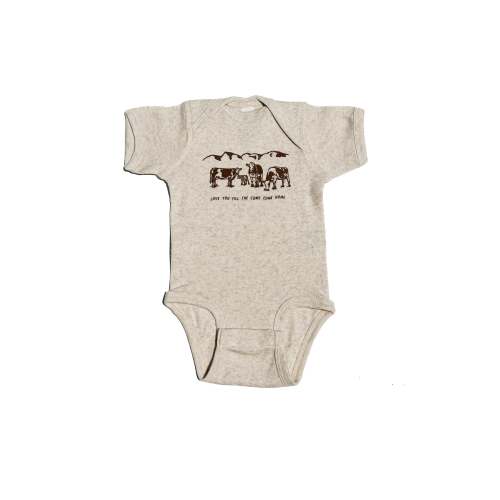 Cows Come Home Onesie (Oatmeal) – Shop TIKI GIRL