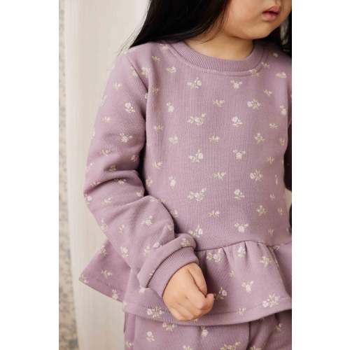 Organic Cotton Emiko Sweatshirt - Isla Plum – Jamie Kay USA