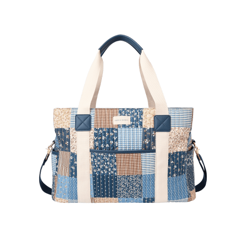Mini Voyager Navy Patchwork