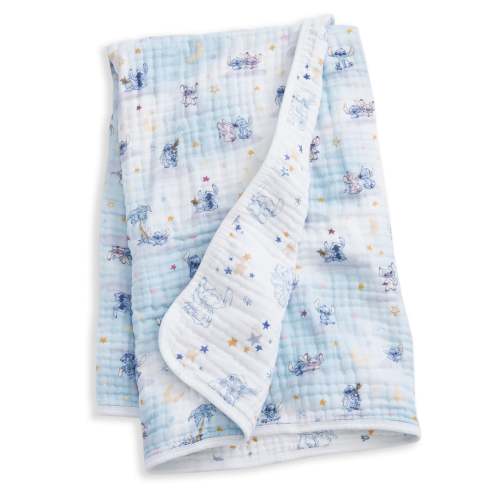 aden + anais disney lilo and stitch essentials cotton muslin dream blanket