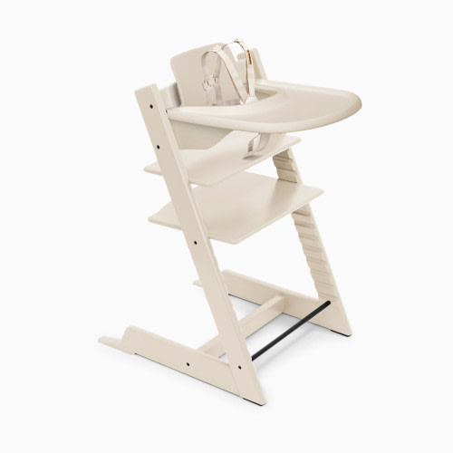 Stokke Tripp Trapp High Chair² + Tray Bundle - Vanilla White