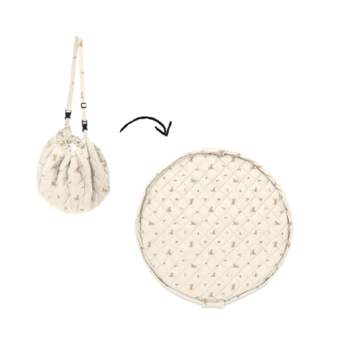 Play and Go
Bag / Playmat - Rabbits | Nude