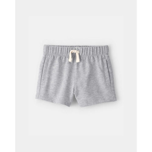 Baby Boy French Terry Shorts - Heather Grey&nbsp; &nbsp; | Carter's