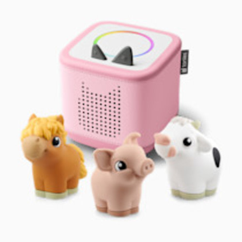 tonies Toniebox 2 Starter Set, My First Tonies 1+ - Cloud Pink
