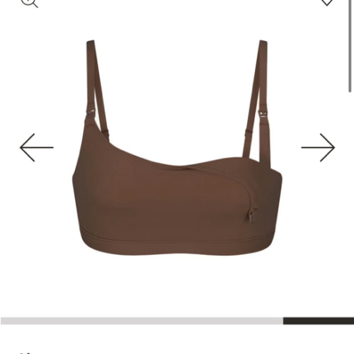 FITS EVERYBODY MATERNITY NURSING SCOOP BRALETTE | JASPER | SKIMS- size medium