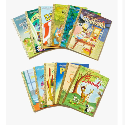 12 Beloved Disney Classic Little Golden Books (Boxed Set)