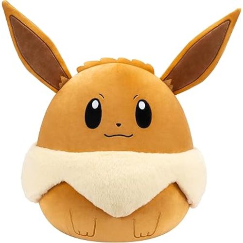 Squishmallows Original 14in Eevee Pokémon Plush - Ultrasoft Official Jazwares Plush (Large)