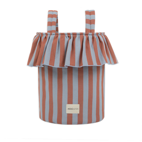 Basket Rayas - Red + Blue - PRE ORDER · Minicoton