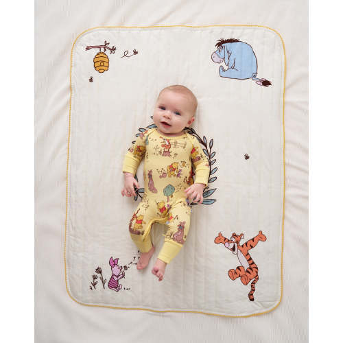 Disney Winnie The Pooh Quilted Blanket | Little Sleepies