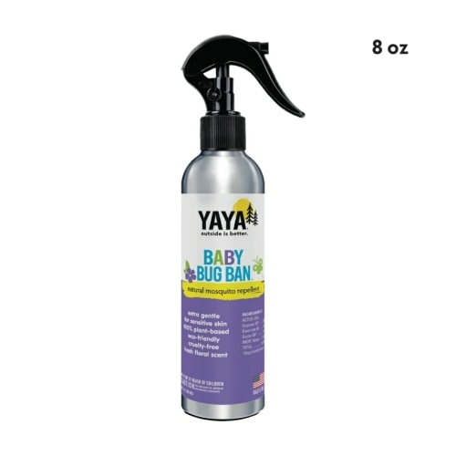 Baby Bug Ban Natural Bug Repellent Spray for Kids 8 oz - YAYA Organics