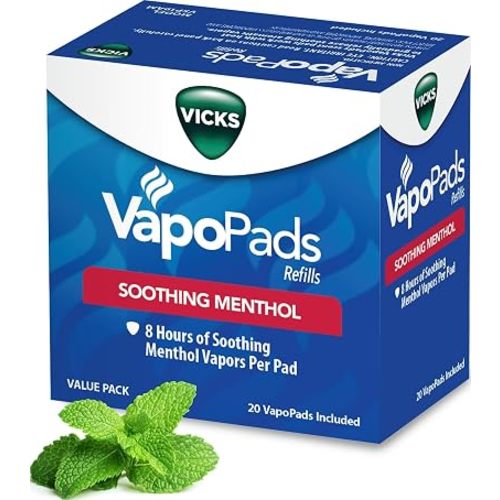 Vicks VapoPads with Original Menthol Formula, 20-Pack, Box Color May Vary