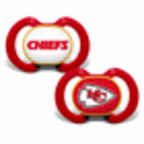 Kansas City Chiefs NFL Pacifier 2-Pack