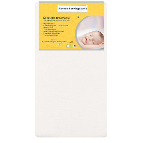 Breathable Mini 2-Stage Crib Mattress