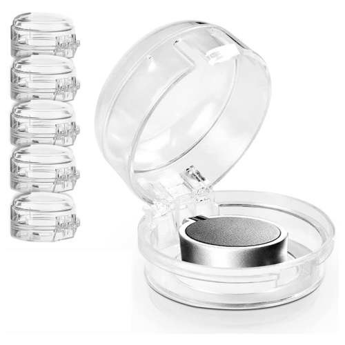 Yaoyar Stove Knob Covers for Child Safety, 5-piece Gas Stove Knob Covers with Adhesive, Kitchen Safety Stove Locks with A Child Proof Lock, Double-Key Design